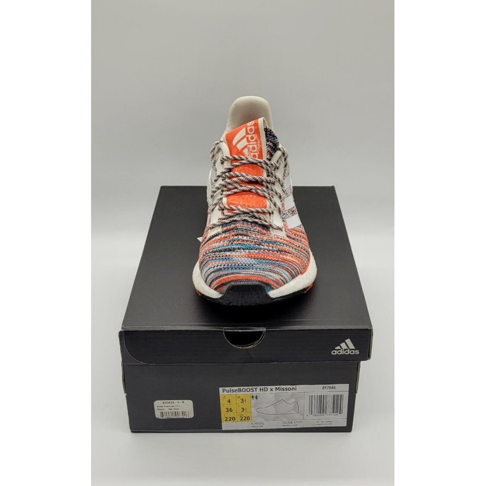 Adidas PulseBoost HD x Missoni 'Active Orange' Running Shoes EF7541 - Picture 2 of 12